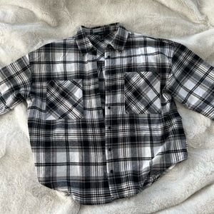 Black and white Flannel
